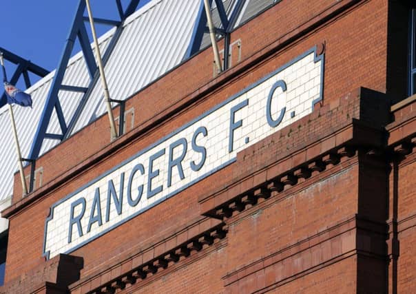 Ibrox Stadium. Picture: John Devlin