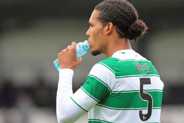 Virgil Van Dijk still has two years on his contract with Celtic. Picture: Gordon Fraser