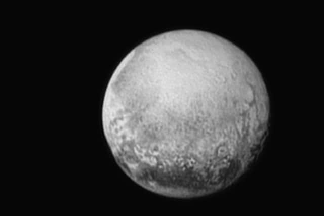 Image of Pluto taken by the New Horizons spacecraft. Picture: PA