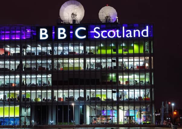 BBC Scotland headquarters at Pacific Quay, Glasgow. Picture: Ian Rutherford