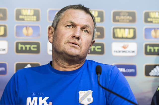 Rijeka's head coach Matjaz Kek. Picture: AFP