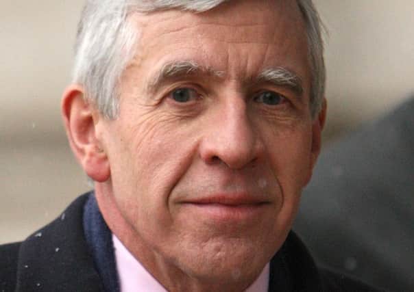 Former Foreign Secretary, Jack Straw. Picture: PA
