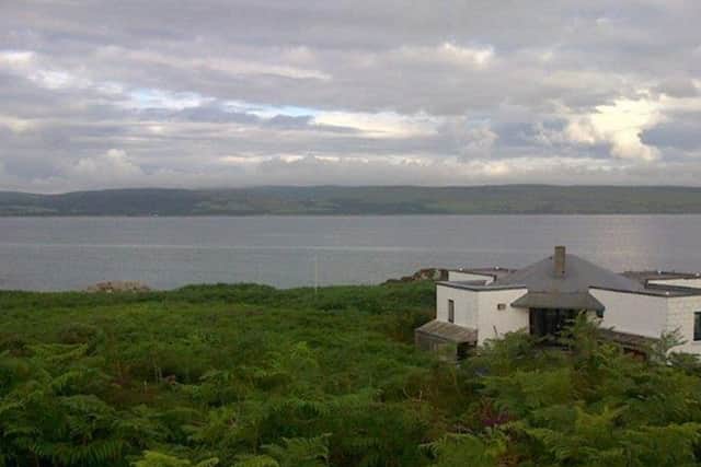 The isle of Gigalum, which is being sold for 550,000 pounds. Picture: Rettie