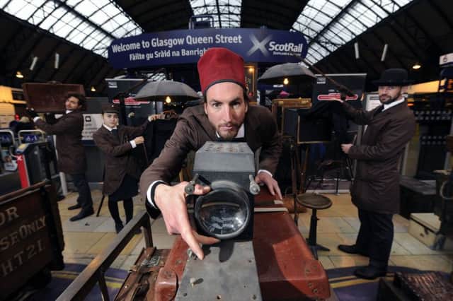 Station Stories at Glasgow Queen Street Station was one of the Homecoming events looking  to attract people of Scottish ancestry to come to Scotland. Picture: John Devlin
