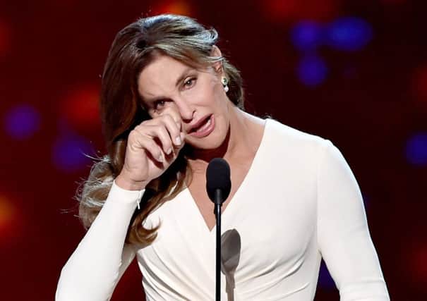 Caitlyn Jenner in the outfit she spent a while choosing. Picture: Getty