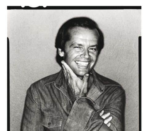 David Bailey's
 photograph of 
Jack Nicholson, 1978