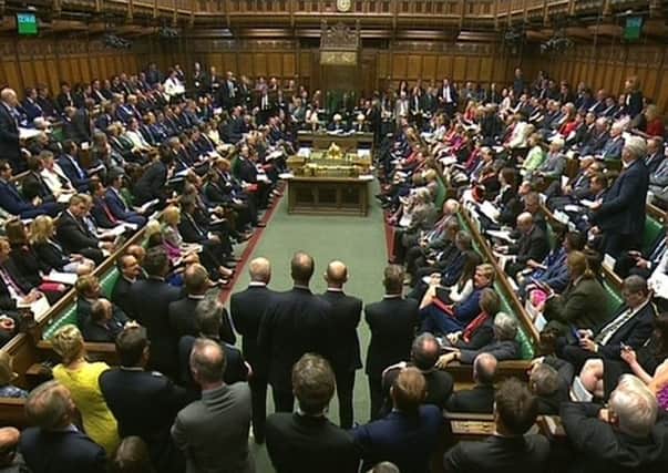 Soontobericher MPs during Prime Ministers Questions in the House of Commons yesterday. Picture: PA