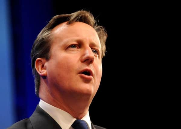 David Cameron indicated he would not look to block the move. Picture: Lisa Ferguson