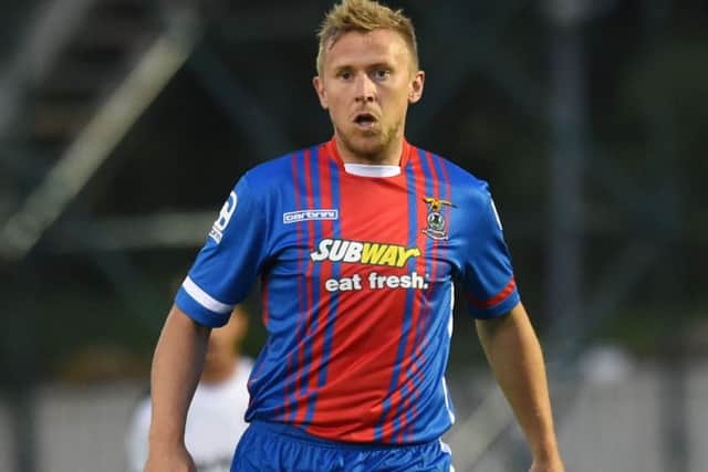 Richie Foran and the rest of his teammates have it all to do in their second leg clash. Picture: SNS
