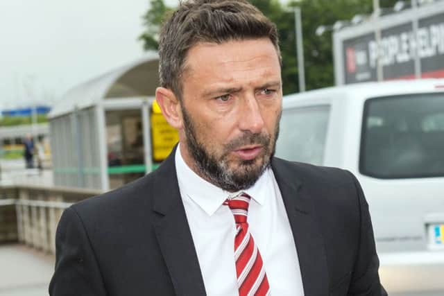 Derek McInnes' side have a comfortable 3-0 advantage from the first leg in their tie with Rijeka. Picture: SNS