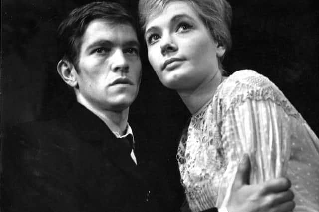Tom Courtenay and Ann Bell in "The Seagull" at Edinburgh's Lyceum Theatre in 1960