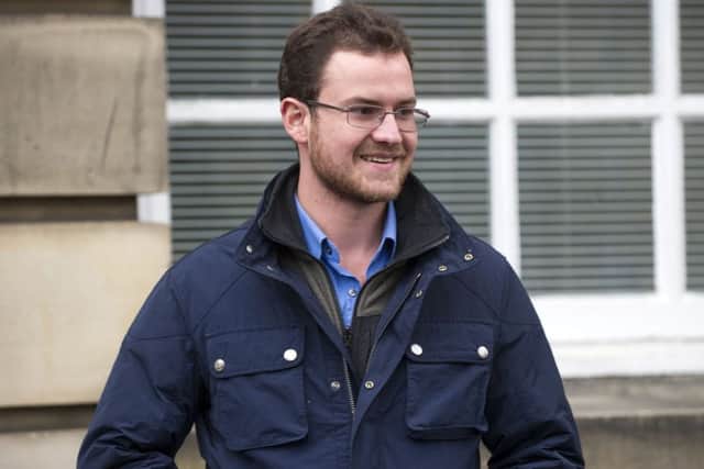 Victim Robert Forbes, who was left temporarily blind after the incident. Picture: PA