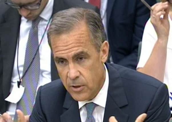 Bank of England governor Mark Carney said that interest rates would increase slowly. Picture: PA