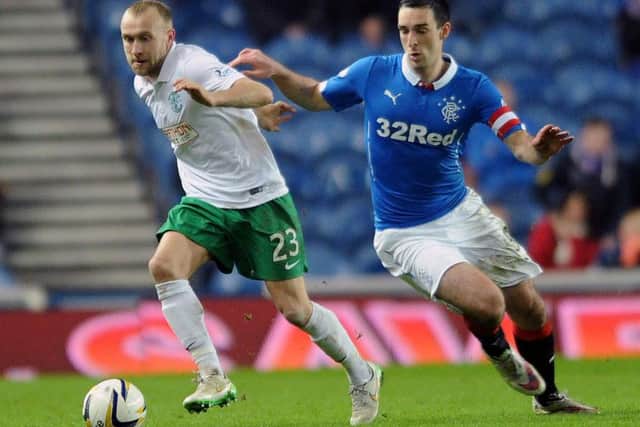 The first two meetings between Hibs and Rangers will be broadcast live on Sky Sports. Picture: Lisa Ferguson