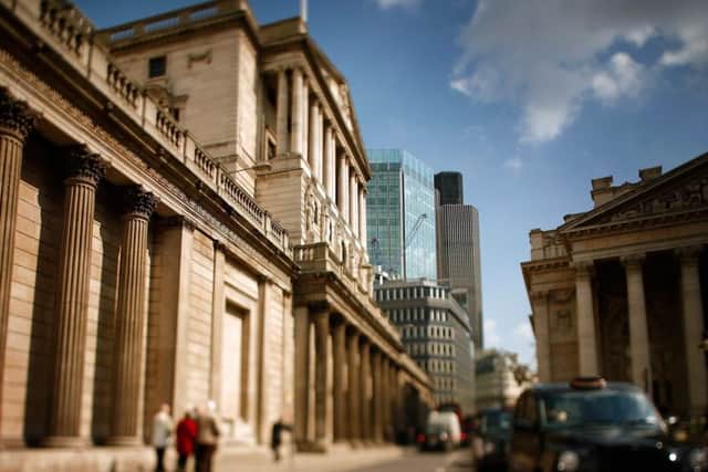 The Bank of England. Picture: Getty