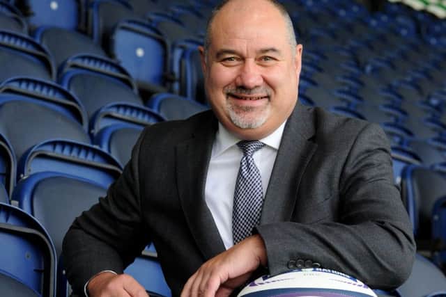 Mark Dodson, chief executive of the SRU, says there is an arms race with bigger rugby countries. Picture: Lisa Ferguson
