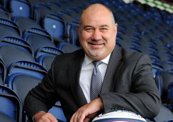 Mark Dodson, chief executive of the SRU, says there is an arms race with bigger rugby countries. Picture: Lisa Ferguson