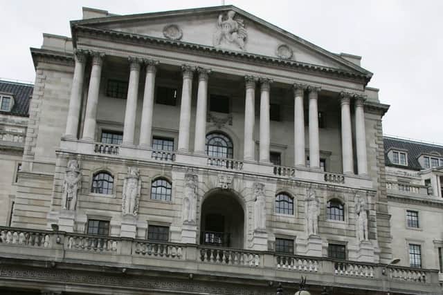 The Bank of Englands latest monetary policy meeting takes place later this week. Picture: AFP/Getty
