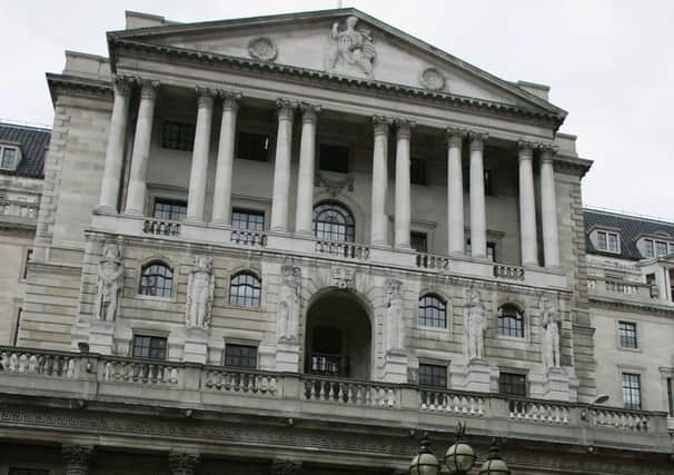 The Bank of Englands latest monetary policy meeting takes place later this week. Picture: AFP/Getty