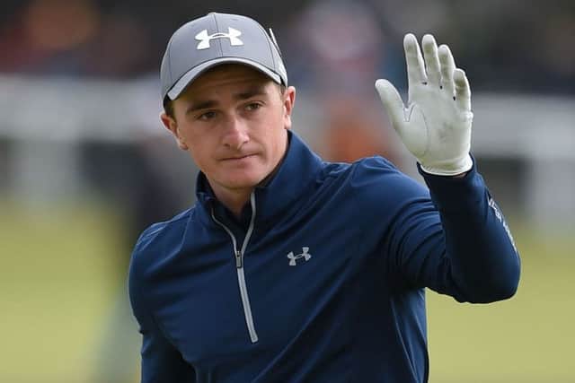 Paul Dunne: flawless 66. Picture: Ian Rutherford