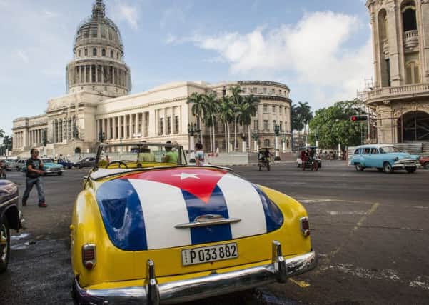 The new era of Cuban-US relations began today- more than fifty years after the countries cut ties during the Cold War. Picture: Getty