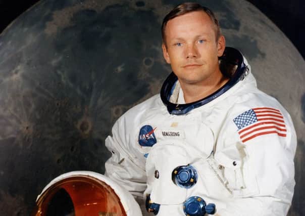 Neil Armstrong's spacesuit hasn't been on public display since 2006. Picture: Contributed