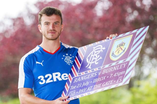 Rangers new signing Andy Halliday. Picture: SNS