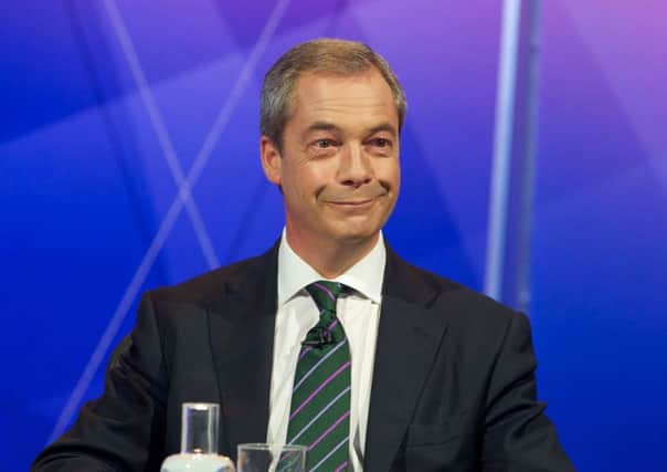Nigel Farage has almost disappeared from our screens, but could yet appeal to the disaffected poor. Picture: Joey Kelly