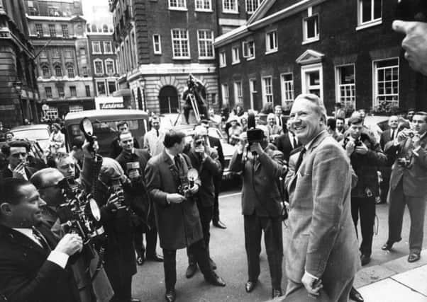 On this day in 1965 Edward Heath succeeded Alec Douglas-Home as leader of the Conservative Party. Picture: Getty