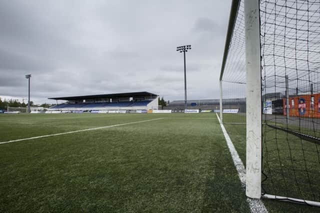 Stjarnans modest Samsungvollur ground with its low grade artificial pitch plays host to Celtic tonight. Picture: Robert Perry
