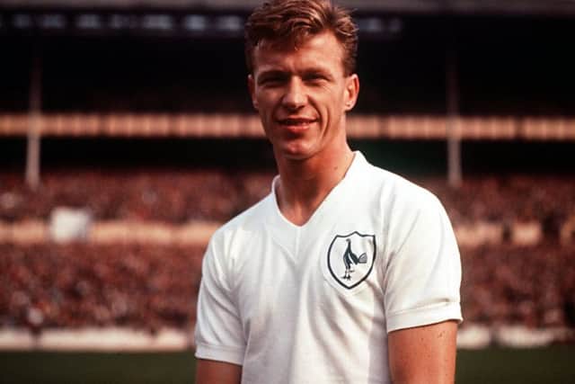 Spurs and Scotland footballer John White - the 'Ghost of White Hart Lane'. Picture: Allsport