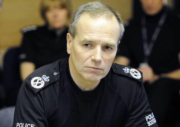 Under fire: Police Scotland chief Sir Stephen House. Picture: Michael Gillen