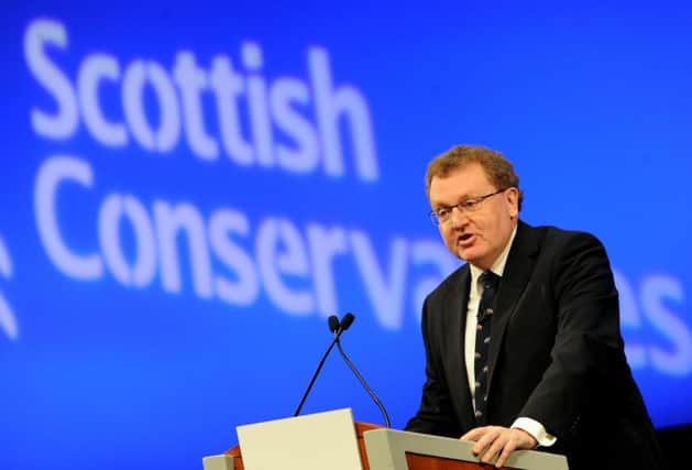Mundell, MP for Dumfries-shire, Clydesdale and Tweeddale, said earlier this year that claims of welfare-related hardship from First Base volunteer Mark Frankland should be taken with a pinch of salt" due to his independence stance. Picture: Lisa Ferguson