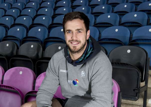Alex Dunbar is hoping to build up to contact training with Scotland during August. Picture: SNS Group/SRU