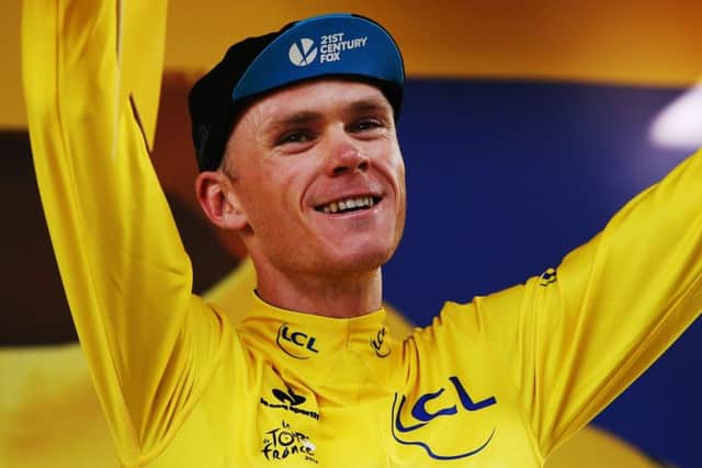 Chris Froome has a lead of 3 minutes 10 seconds over Nairo Quintana. Picture:Getty