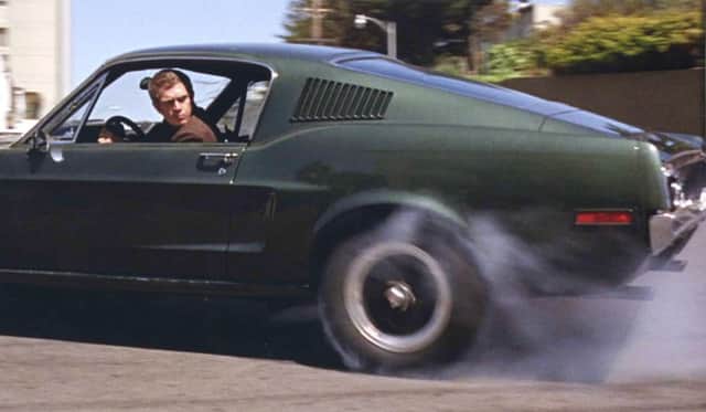 The sequence in the 1968 thriller featuring policeman McQueen in a Ford Mustang has previously been hailed by critics as among the most exciting car chases in film history. Picture: Warner Bros