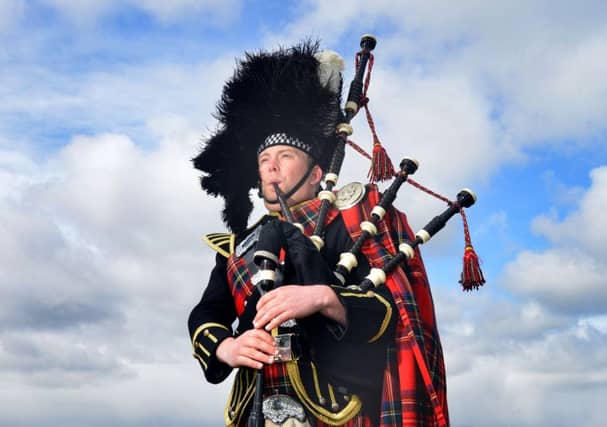 The pipes, not pictured, are thought to have been made for the 79th Cameron Highlanders in Edinburgh. Picture: Jon Savage