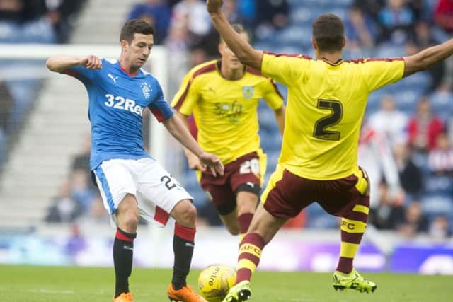Jason Holt in action for Rangers against Burnley last night. Picture: PA