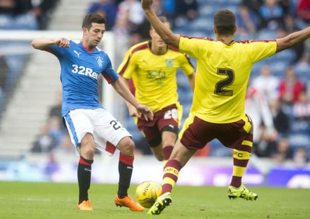 Jason Holt in action for Rangers against Burnley last night. Picture: PA