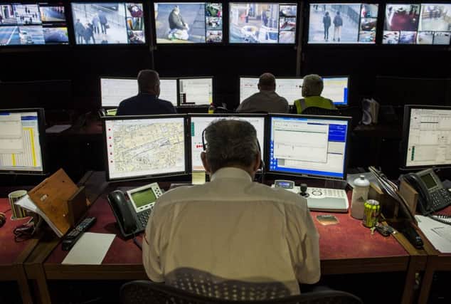 The number of Police Scotland control rooms are being controversially reduced from 11 to four. Picture: Ian Georgeson