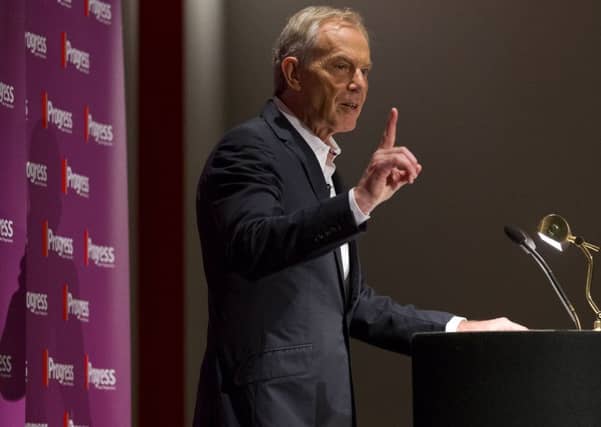 Former prime minister and Labour leader Tony Blair. Picture: PA