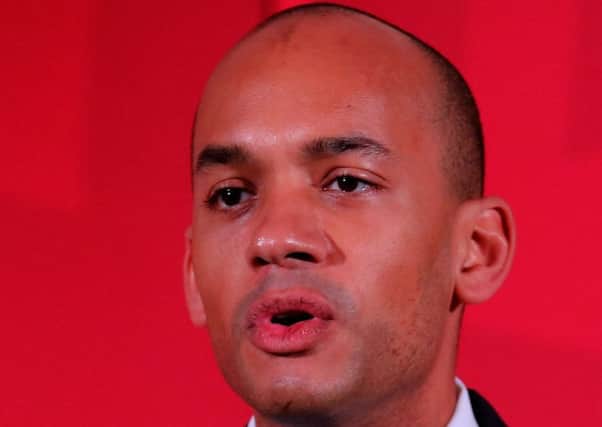 Chuka Umunna is seeking a federal structure to the UK. Picture: PA