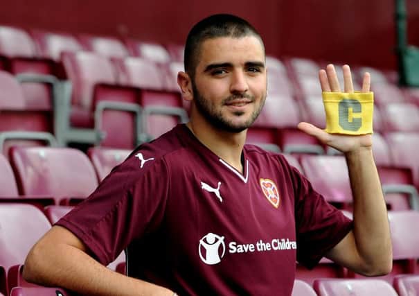 Alim Ozturk says being appointed as the new Hearts captain is "something special". Picture: Lisa Ferguson
