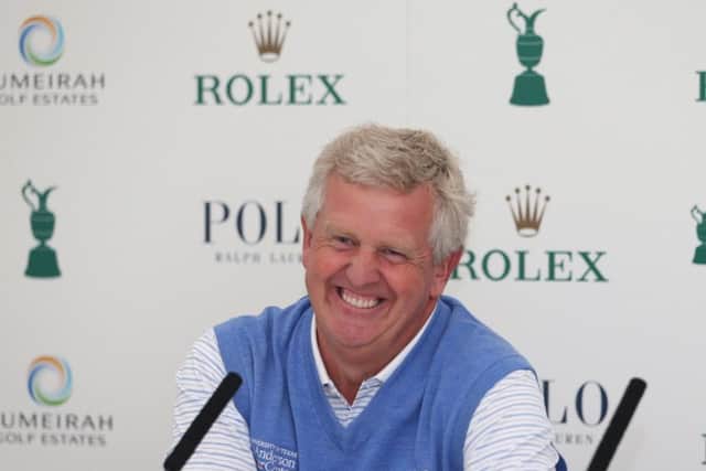 Colin Montgomerie is hoping to go one better after finishing second at last years Senior Open. Picture: Getty