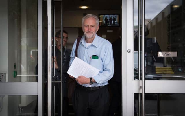 Jeremy Corbyn is leading the polls in the contest to become Labour leader. Picture: PA