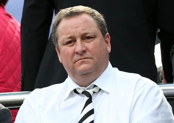 Mike Ashley has control over the Rangers retail operation. Picture: Getty