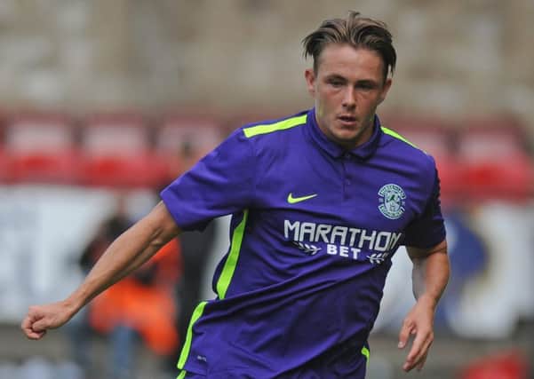 Any bids for Scott Allan are 'unwelcome', Hibs have said. Picture: Neil Hanna