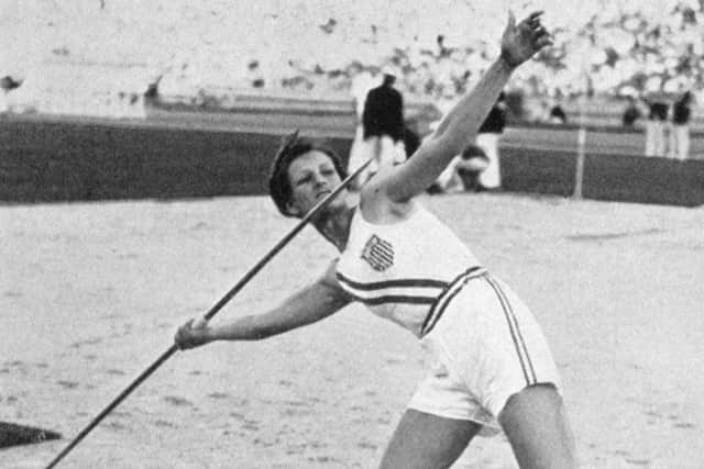 Babe Zaharias won gold in the javelin at the 1932 Olympics in Los Angeles. Picture: Getty