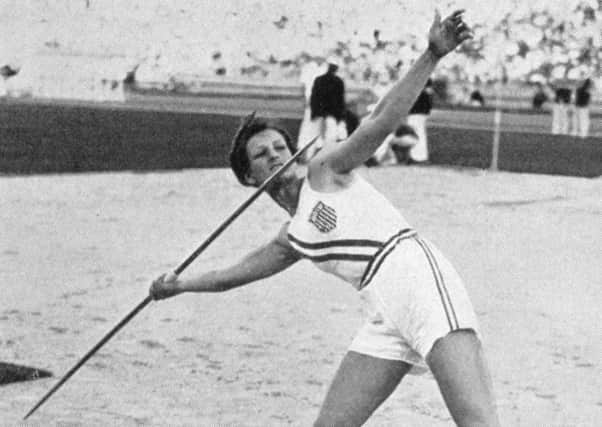 Babe Zaharias won gold in the javelin at the 1932 Olympics in Los Angeles. Picture: Getty