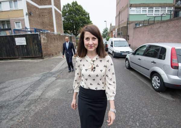 Candidate for Labour leader Liz Kendall pictured in Brixton, south London. Picture: PA
